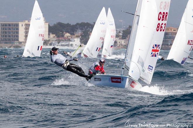 Luke Patience & Joe Glanfield, 470 Men - 2013 Trofeo Princesa Sofia Mapfre © Thom Touw http://www.thomtouw.com